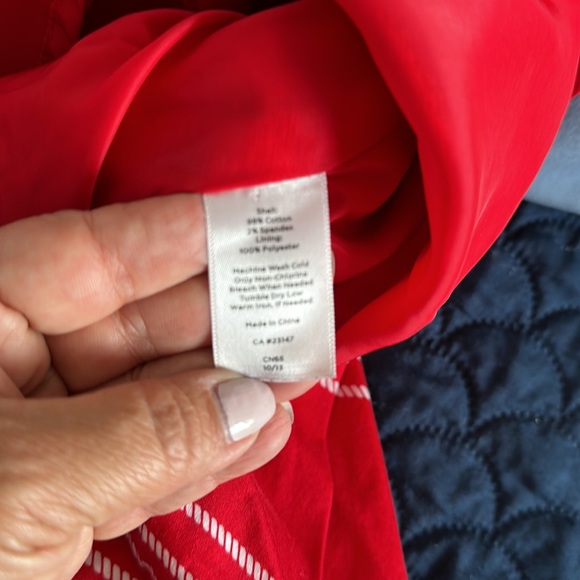 Talbots petites red dress - Picture 8 of 8